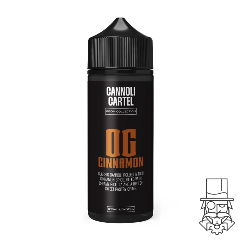 Cannoli Cartel  OG Cinnamon Longfill  Sir Vape