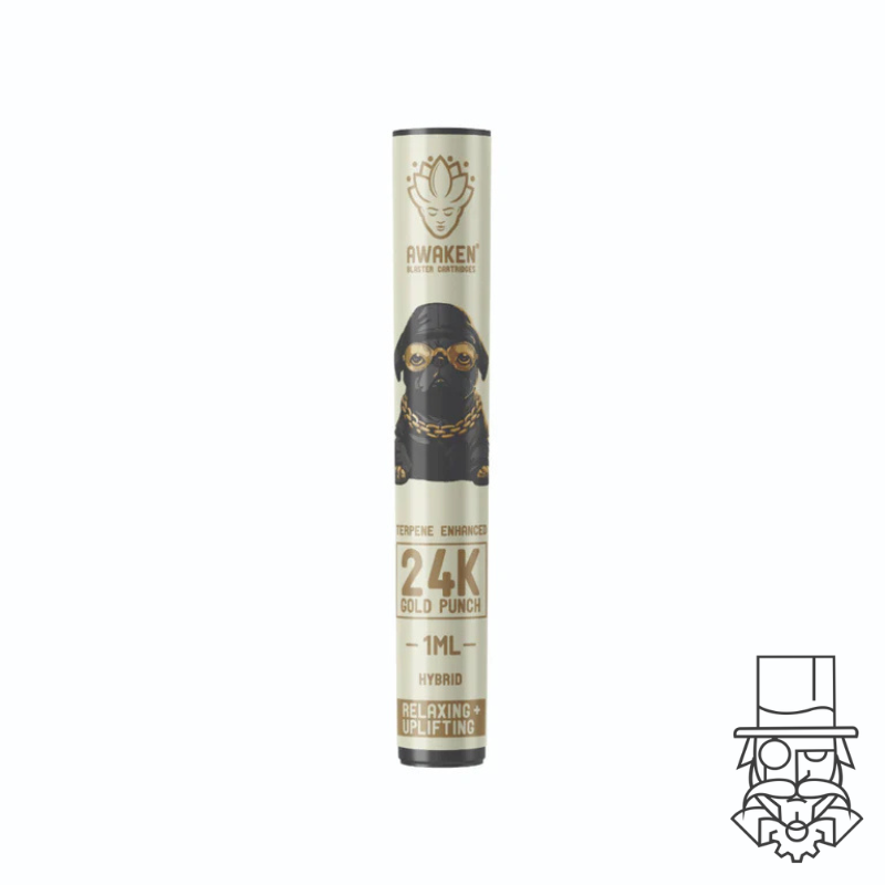 1ml 24k Gold Punch Vape Cartridge  Sir Vape