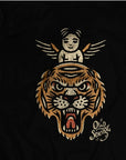 Old School Angel Tiger T-Shirt