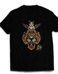 Old School Angel Tiger T-Shirt