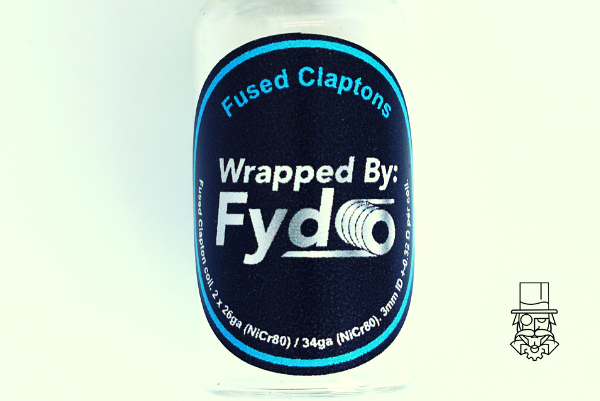 Wrapped by FYDO - Fused Clapton 3mm & 2.5mm ID  Sir Vape