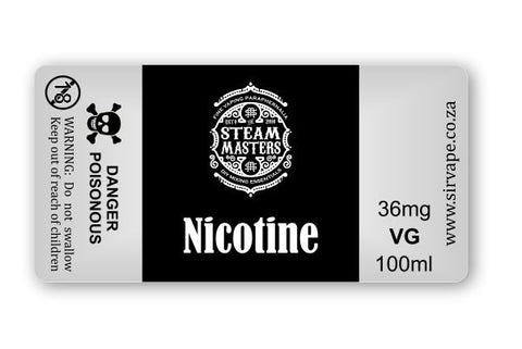 Nicotine 36mg VG 100ml