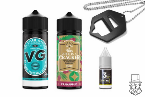 **NEW** This juice is a Cracker - Cranapple - Longfill Combo