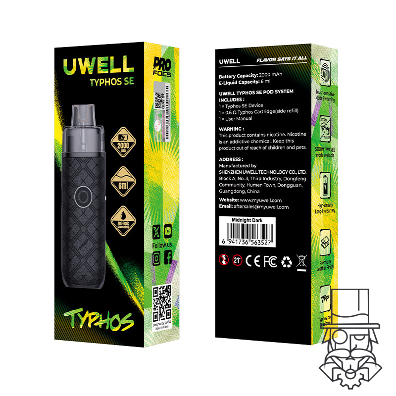 Uwell Typhos SE Pod System Kit Sir Vape Uwell Typhos SE Pod System Kit Sir Vape