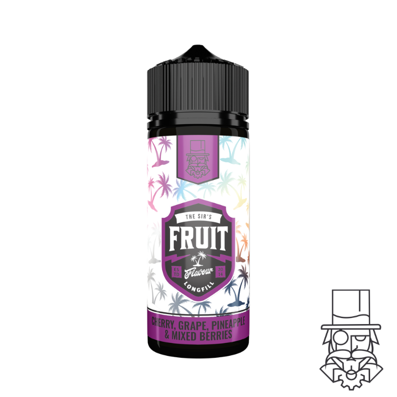 SIRS FRUIT Longfill -  Cherry Grape Mixed Berries &amp; Pineapple