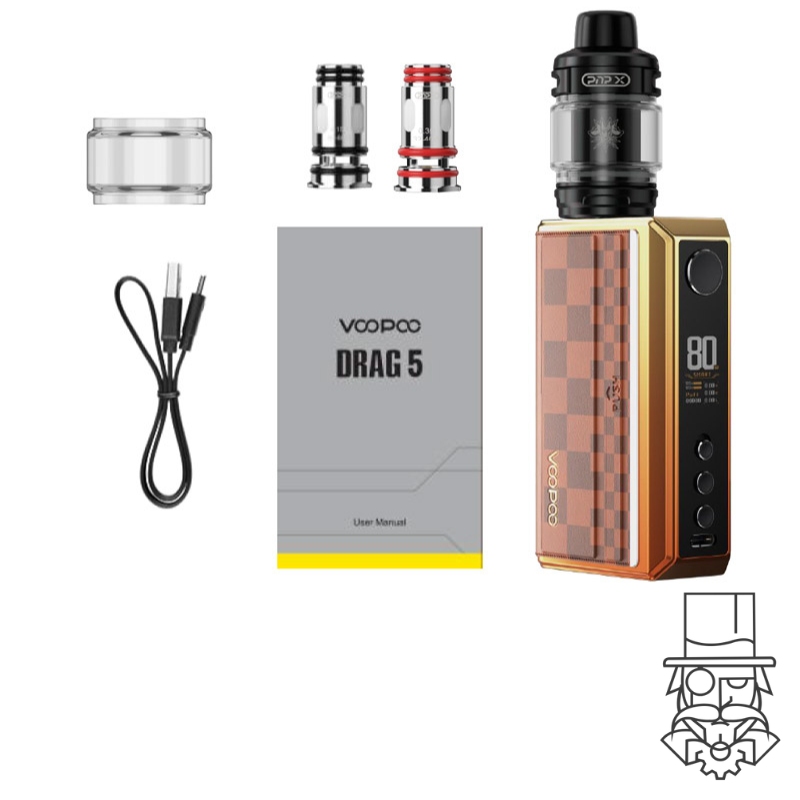 Voopoo Drag 5 Vape Kit Sir Vape Voopoo Drag 5 Vape Kit Sir Vape