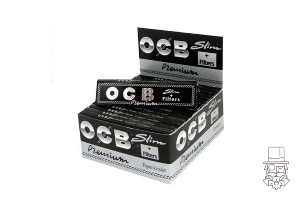 OCB Slim Premium King Size Paper + Tips