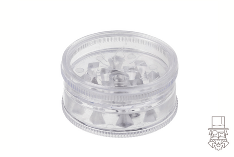 Grinder 2pc Plastic Clear