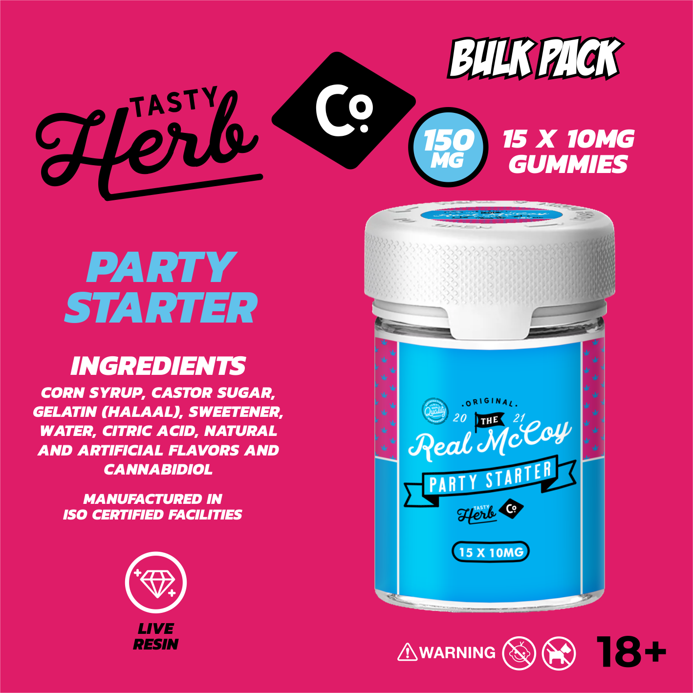 PARTY STARTER - BULK PACK (15 X 10MG)