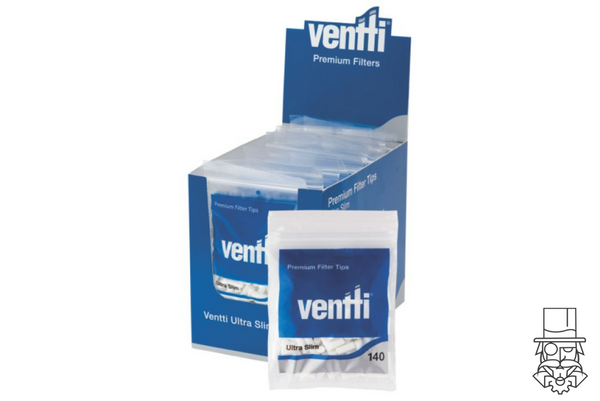 Ventti (Blue) Super Slim Filter Tips 140’s