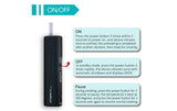 Hitaste P6 Mini Heating Kit 1200mAh (HEETS COMPATIBLE)