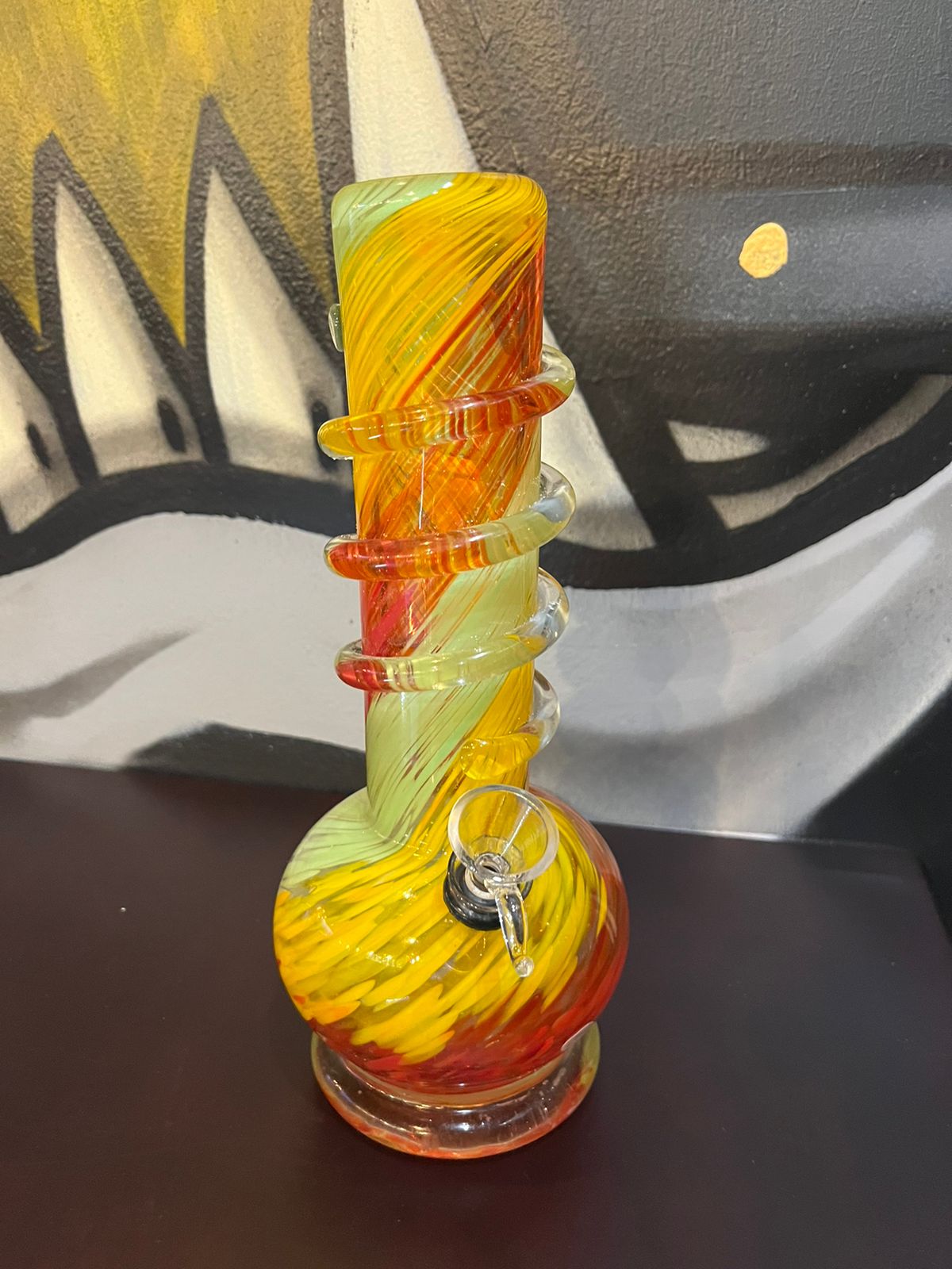 Glass Water Bong – Medium – 25cm