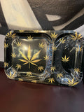 Leaf Divided Rolling Tray