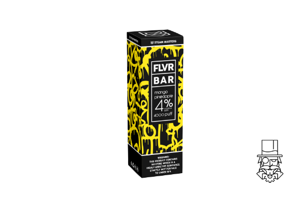 FLVR BAR 4000 Puff Disposable 4%