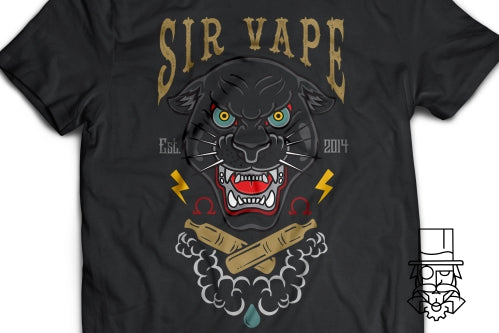 Sir Vape Black Panther T-Shirt