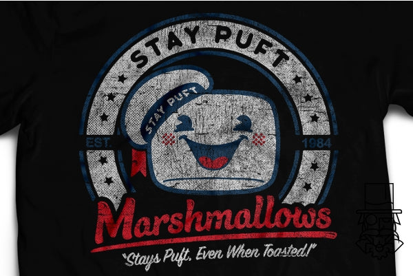 Stay Puft Retro Ghostbusters T-Shirt
